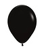 Sempertex Ballonnen zwart | 30 cm = 12" | zak 50 stuks