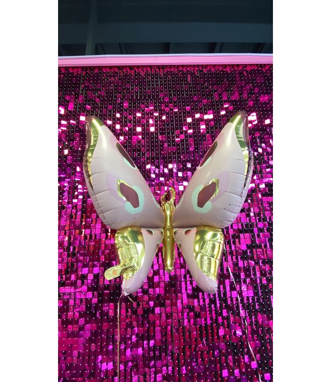 Folieballon vlinder - 120 cm