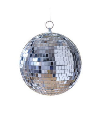 Ginger Ray Discobal 20 cm | Zilver