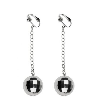 Discobal oorbellen | 8,5 cm
