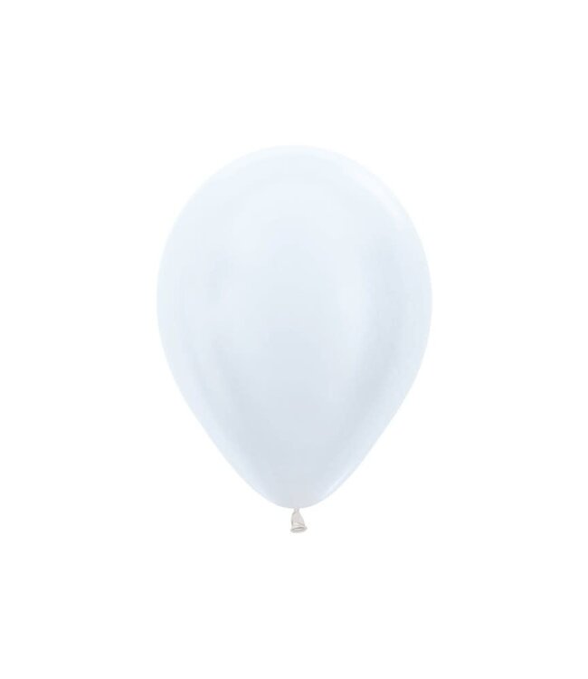 Sempertex Ballonnen Pearl White | 12" = 30 cm | 50 stuks