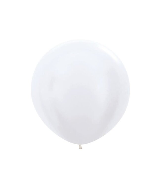 Sempertex Reuzeballon Pearl White | 36" = 100 cm | 1 stuk