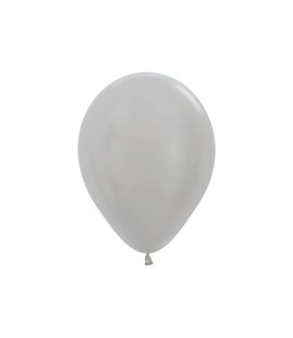 Sempertex Ballonnen Pearl Silver | 12" = 30 cm | 50 stuks