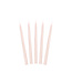Kaarsen mat nude | 24 cm | 10 stuks
