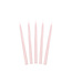 Kaarsen mat dusty rose | 24 cm | 10 stuks