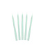 Kaarsen sage green | 24 cm | 10 stuks