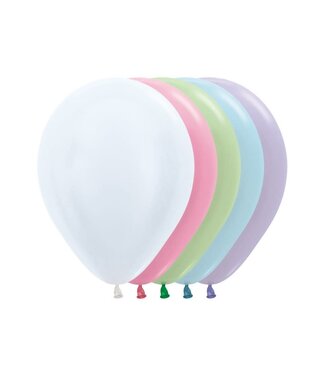 Sempertex Ballonnen Pearl assortiment | 12" = 30 cm | 50 stuks