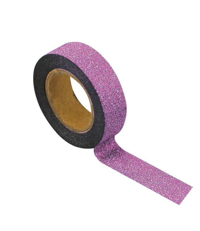 Tim&Puce Factory Washi tape roze glitter