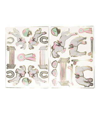 Tim&Puce Factory Stickers paarden | 25 stuks