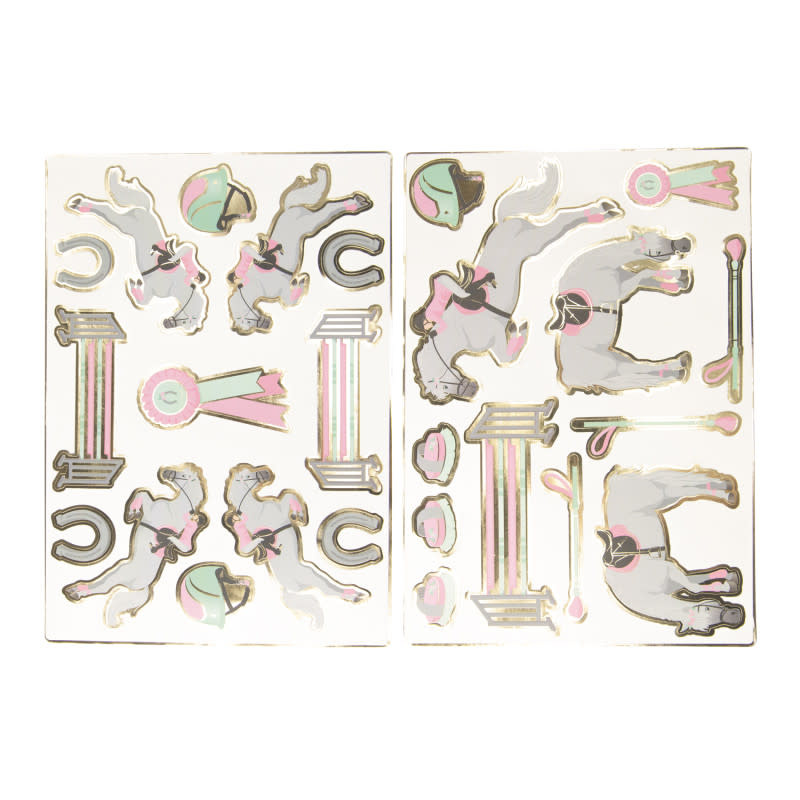 Adesivi Speel Goed 1110069 – Stickers Grandi Con Cavalli, Multicolore