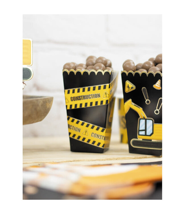 Stickers constructie bouwvoertuigen | 50 stuks