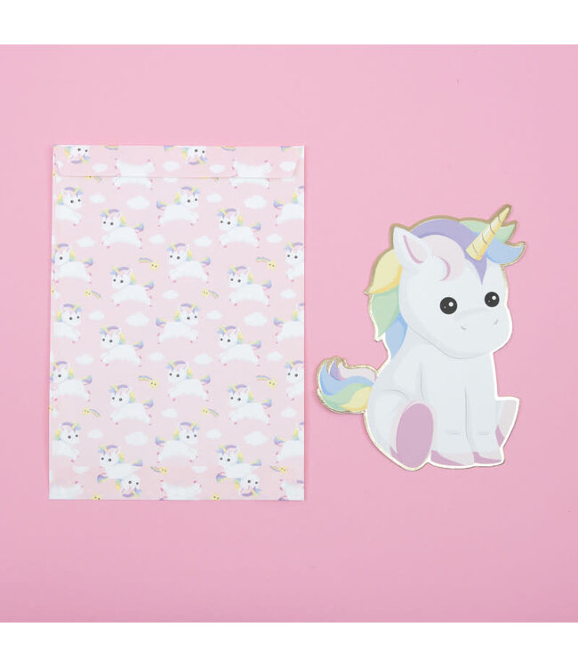 Cadeauzakjes Unicorns | 8 stuks