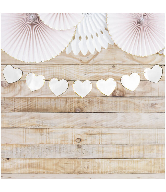 Hartjes slinger White & Gold | 3 meter