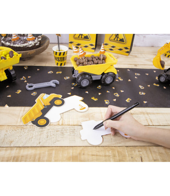 Uitnodigingen constructie | 8 stuks