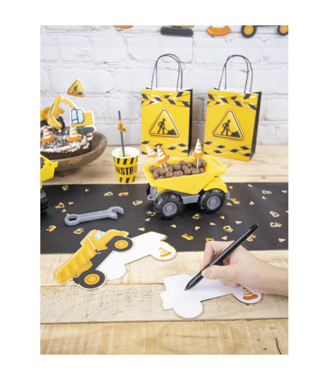 Uitnodigingen constructie | 8 stuks