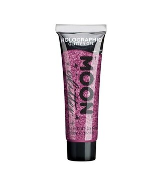 Haza Glitter gel roze 12 ml | Body & Face