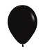 Sempertex Ballonnen zwart | 30 cm = 12" | 5 stuks