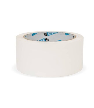 PP Acryl Tape Low Noise, Wit, 50 mm x 66 meter