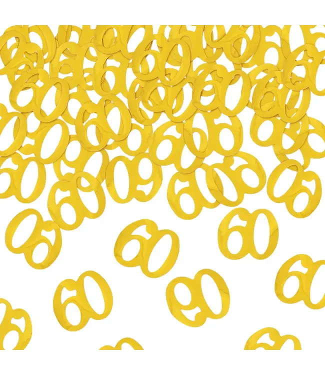 Confettikanon 60 goud | 40 cm