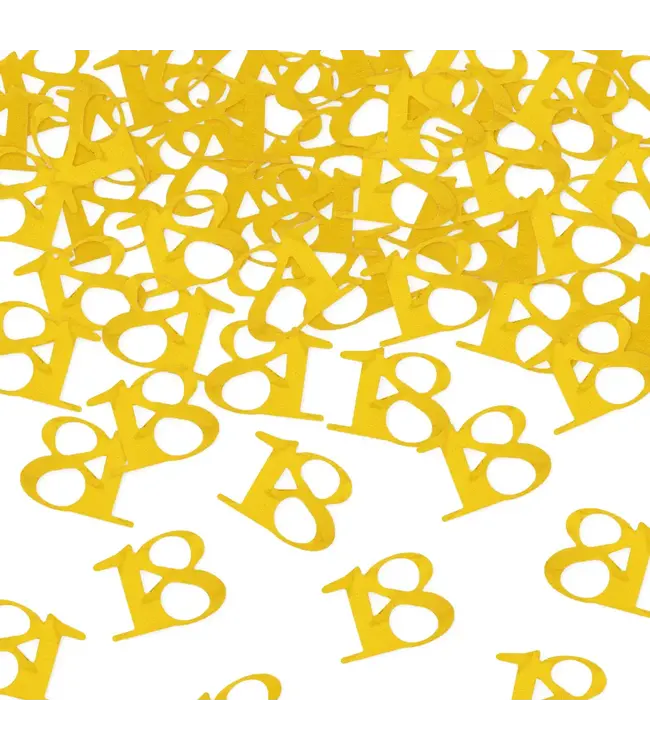 Confettikanon 18 goud | 40 cm