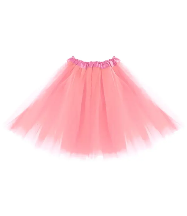 Tule rok poederroze | 40 cm | OneSize