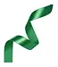 Satijnen lint Emerald groen | 1,2 x 23 m
