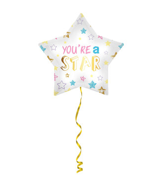 Folat OUTLET Folieballon You're A Star - 48cm