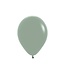 Ballonnen pastel dusk Laurel green | zak 50 stuks