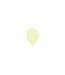 Ballonnen pastel matte yellow | MINI 12cm = 5" | 50 stuks