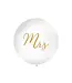 OUTLET Reuzeballon Mrs - Goud - 1 meter