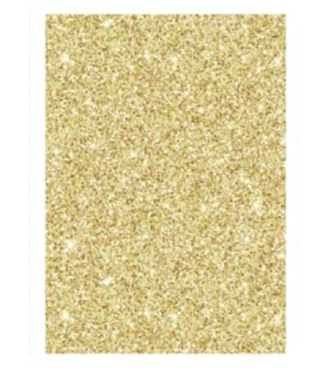 Design Cadeaupapier glitter goud | 150 x 70 cm