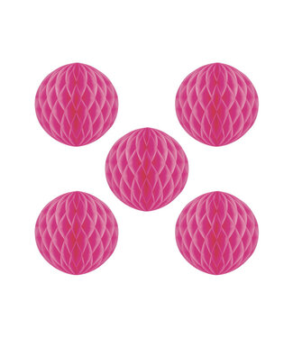 Tim&Puce Factory OUTLET Pom poms roze MINI | 5 stuks