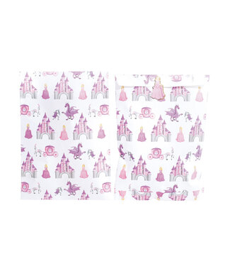 Tim&Puce Factory Papieren zakjes prinsessen | 8 stuks