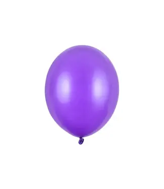 Strong Balloons Ballonnen paars metallic | 30cm = 14" | 50 stuks