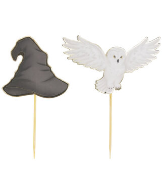 Tim&Puce Factory Cupcaketoppers Harry Potter | 10 stuks