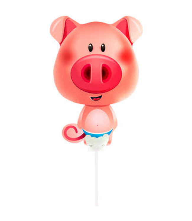 Mini figuurballon Varken  | 34x25cm