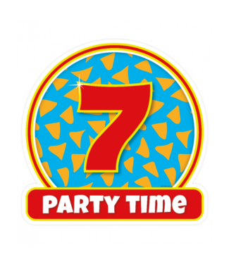 Huldebord | 7 Jaar | 50 x 50 cm