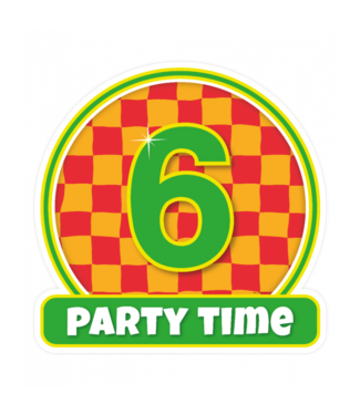 Huldebord | 6 Jaar | 50 x 50 cm