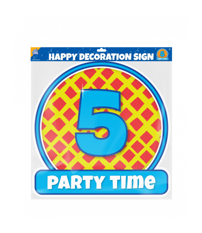 Huldebord | 5 Jaar | 50 x 50 cm