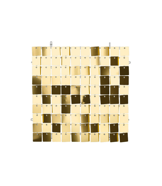Shimmerwall paneel goud | 30 x 30 cm