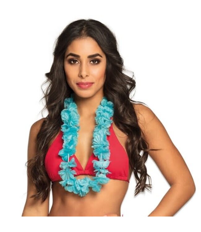 Hawaiikrans lichtblauw