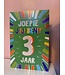 Wenskaart | Joepie jij bent 3 jaar
