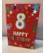 Wenskaart | 8 happy birthday