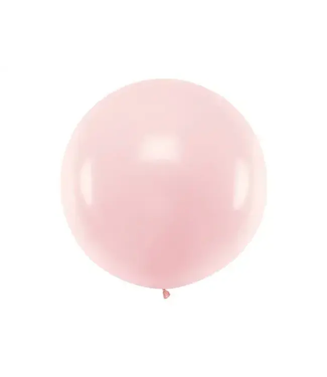 Reuzeballon pastel pale pink | 1 meter