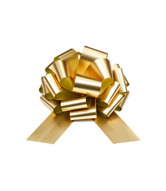 PartyDeco Decoratieve strik goud | DIY | 30 CM