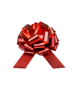 PartyDeco Decoratieve strik rood | DIY | 30 CM