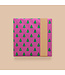 OUTLET cadeaupapierTree Green Foil Deep Pink - Nude | 70 cm x 3 m