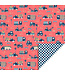 OUTLET Cadeaupapier Traffic Bouwvoertuigen | 30cm x 150 meter