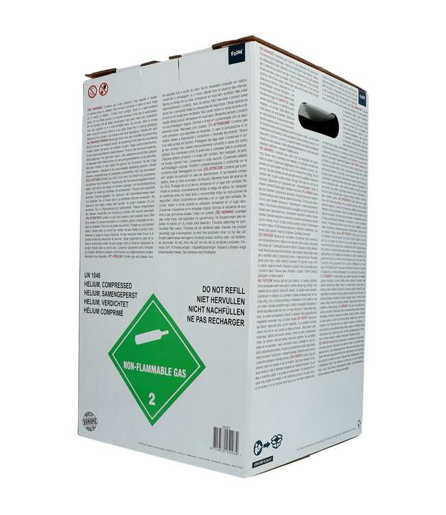 Helium tank geschikt voor 40-50 ballonnen