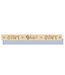 House of Products Cadeaulint Sint LUXE | Nude & goud & Sky blue | 10 mm x 180 m